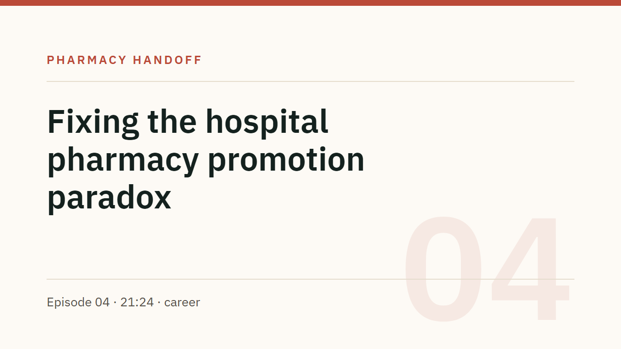 The Pharmacy Handoff podcast