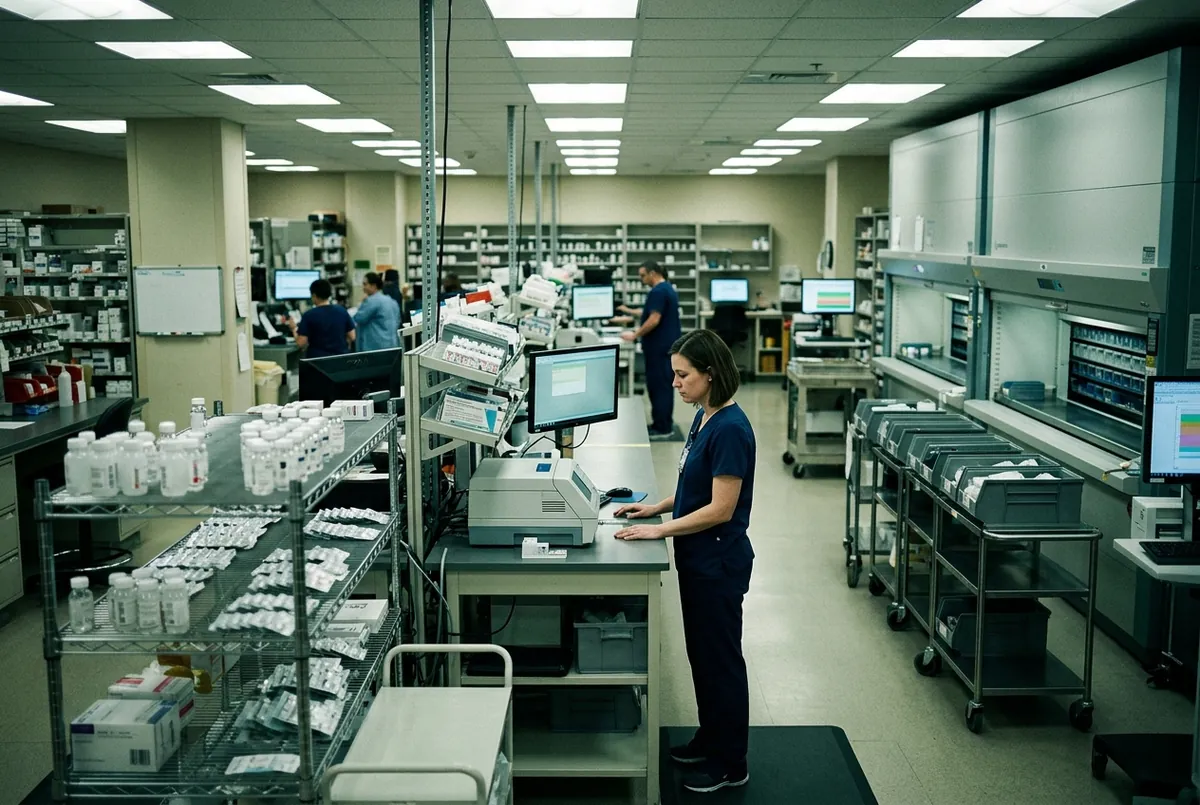 A forum thread argued it in fractions of a physician's pay. The measurable change is what happened to pharmacist pay relative to the rest of healthcare.
