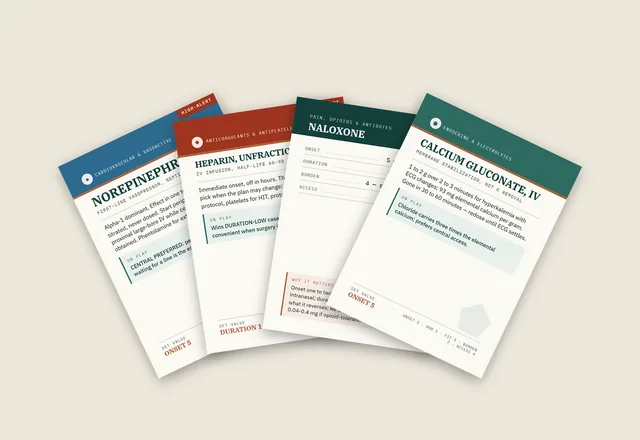 Tabletop cards